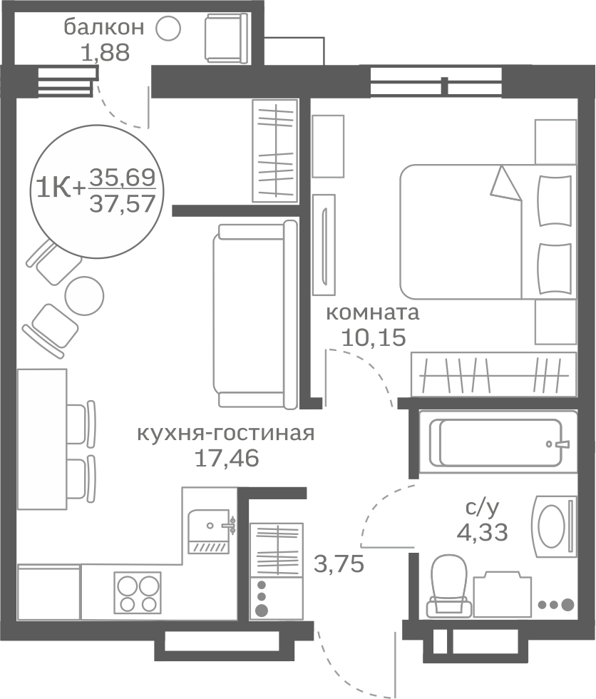 Планировка квартиры
