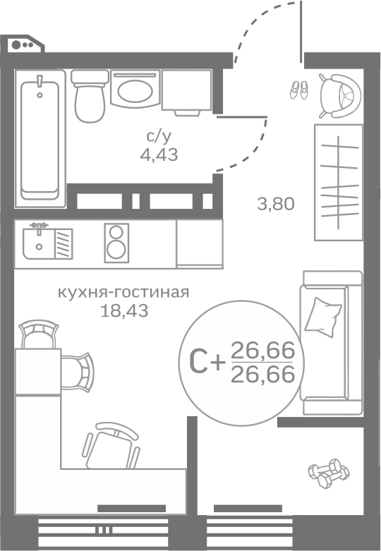 Планировка квартиры